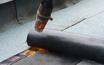 Gun Green asphalt roofing replacement