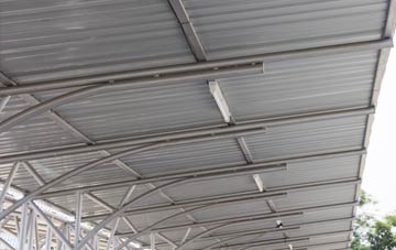 installing Gun Green metal roofing